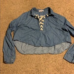 Fashion Nova Denim Top